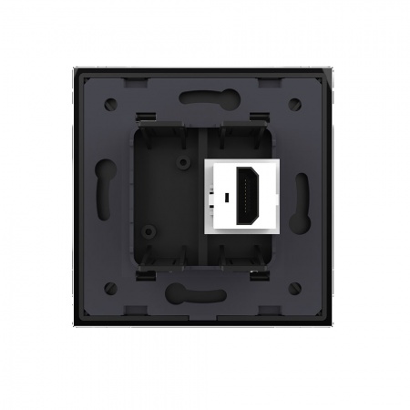 Розетка HDMI LIVOLO черная VL-C791HD-12
