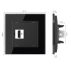 Розетка HDMI LIVOLO черная VL-C791HD-12