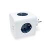 Разветвитель Cube Original 4 Euro 16A, 3 USB 2A+C с блоком 5В/3.0А RocketSocket, цвет белый-серый