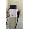 Разветвитель Cube Original 4 Euro 16A, 3 USB 2A+C с блоком 5В/3.0А RocketSocket, цвет белый-серый
