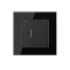 Розетка USB LIVOLO с блоком питания 5В 2.1А черная VL-C791USB-12