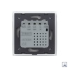 Двухклавишный сенсорный выключатель Livolo Module с функцией радиоуправления, цвет белый