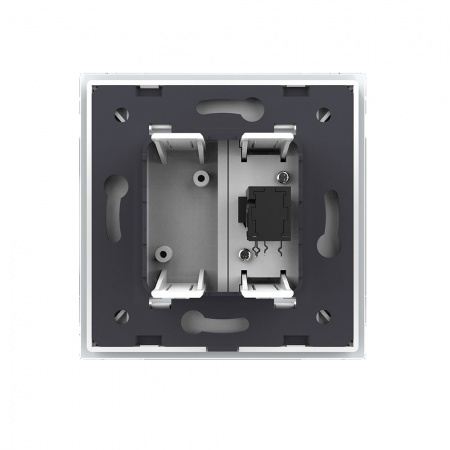 Розетка стерео аудио LIVOLO TRS 6.3 jack белая VL-C791M1-11