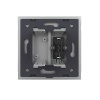 Розетка мультимедийная AUDIO RCA LIVOLO серая VL-C791AD-15